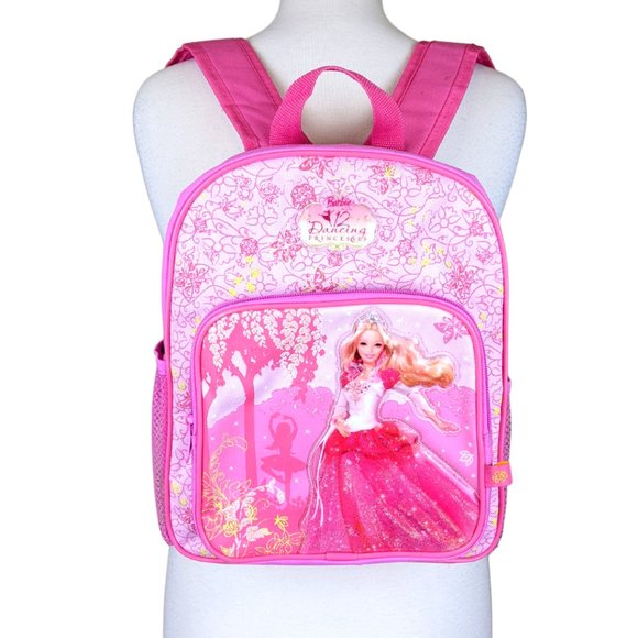Pink Barbie Backpack. The Twelve Dancing Princesses. - Picture 1 of 14